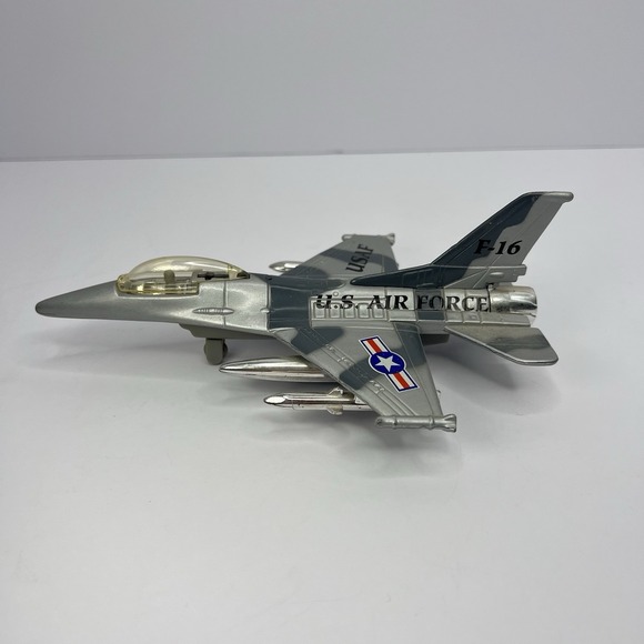 National Archives Store Other - USAF F-16 Fighter Jet 1/72 Diecast Aircraft Pullback - National Archives Store